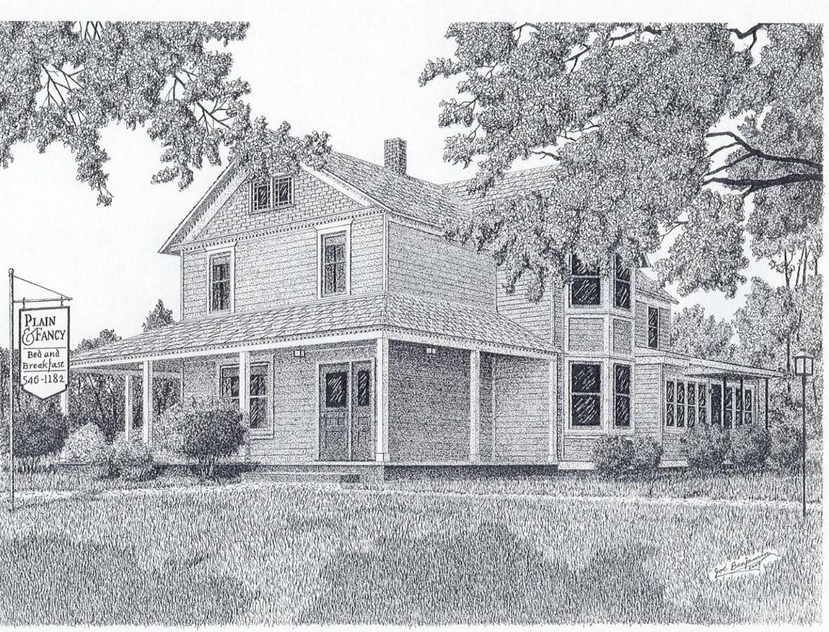 Plain & Fancy Bed & Breakfast Ironton Esterno foto